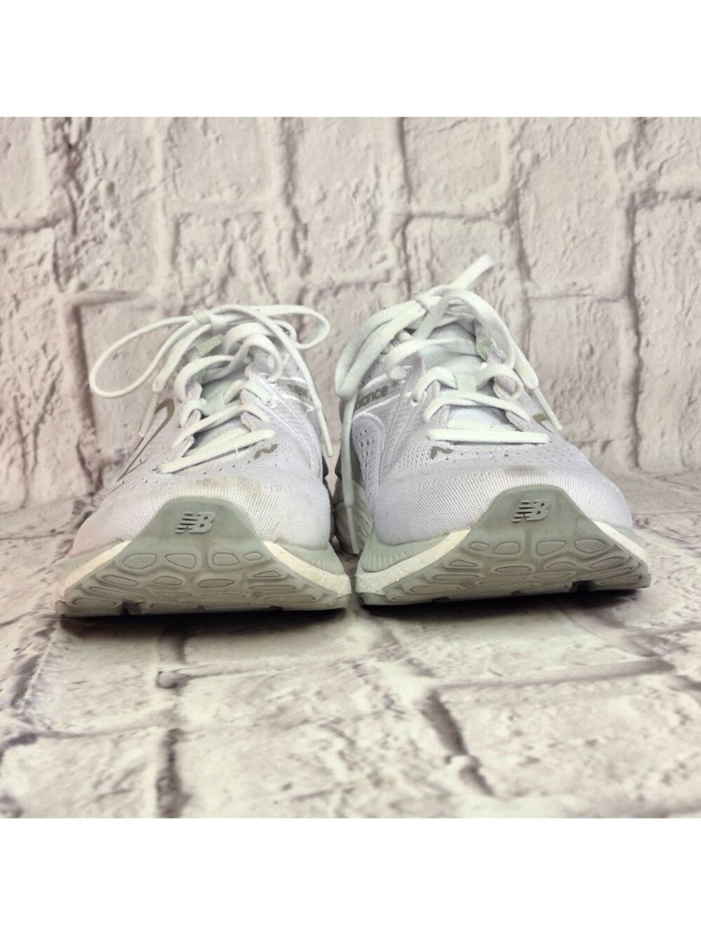 New Balance Fresh Foam X 860 Running Shoes Womens Size 8.5 White Lightweight - Picture 4 of 10